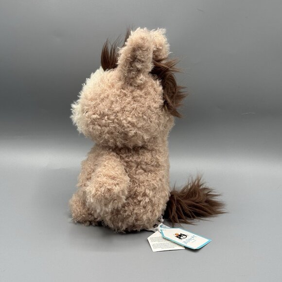 Jellycat Little Horse Plush Stuffed Animal Brown Fuzzy 7" New Authentic U.S. - Picture 2 of 8